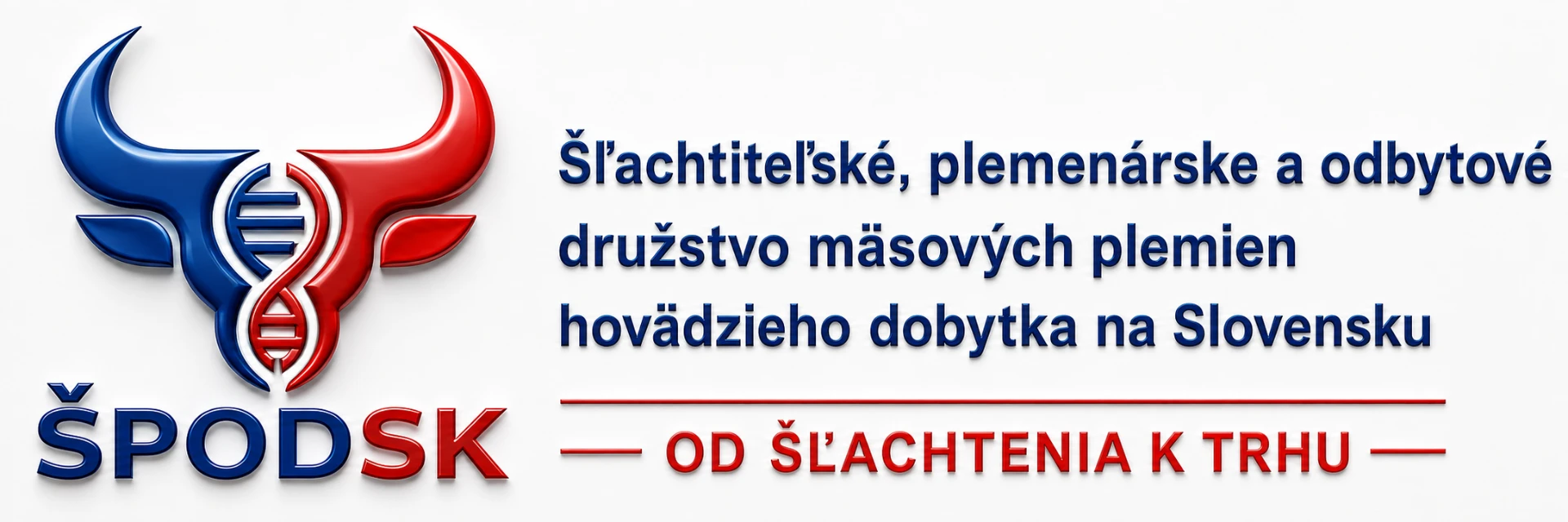 Logo ŠPOD SK — družstvo mäsových plemien hovädzieho dobytka